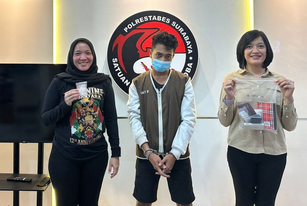 Dua Kali Ambil Ranjau di Depan Pasar Ikan Hias, Pengedar Sabu Surabaya Diborgol