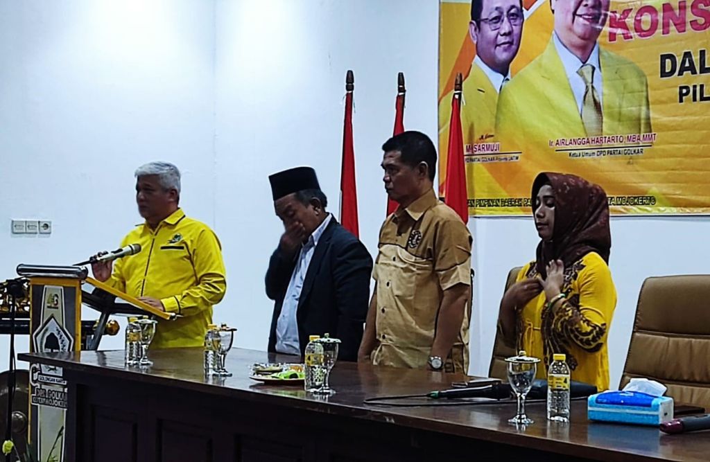 Golkar Deklarasikan Ning Ita Sebagai Calon Tunggal Walikota Mojokerto