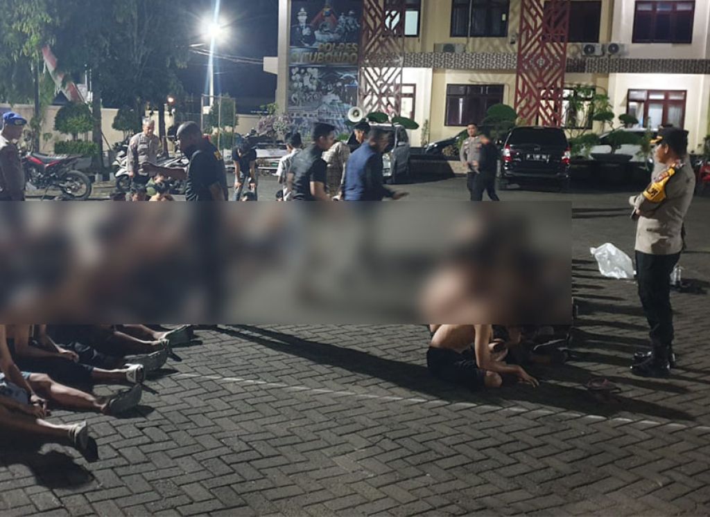 Konvoi Bawa Sajam hingga Batu, Puluhan Pendekar Silat di Situbondo Diangkut Polisi
