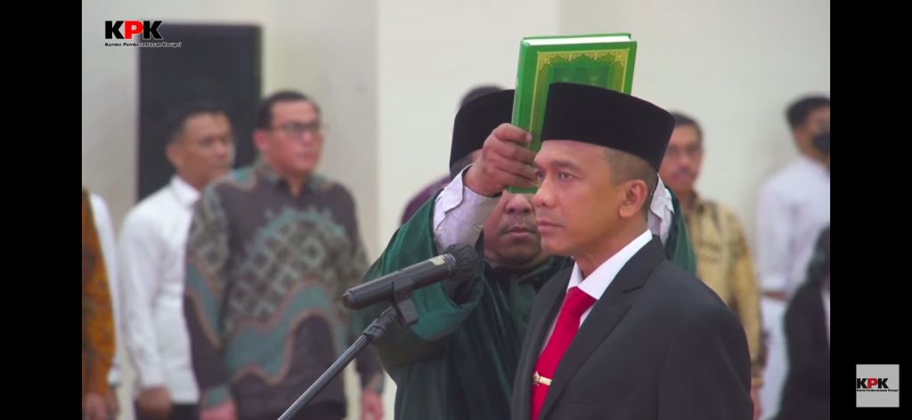 Mantan Kapolrestabes Surabaya Resmi Jabat Deputi Penindakan dan Eksekusi KPK