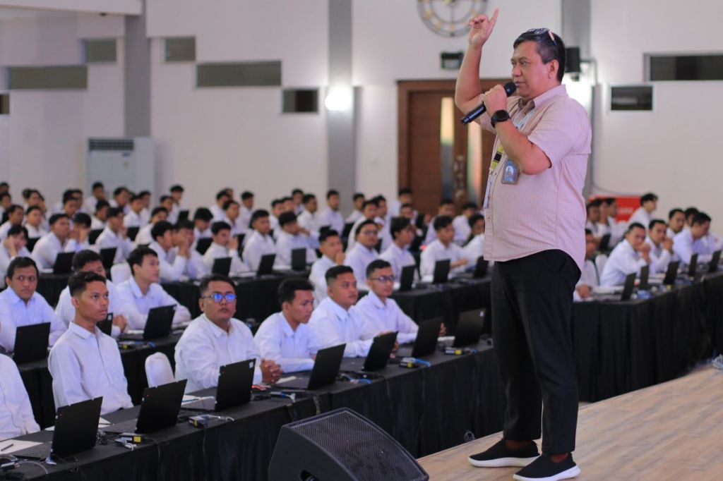 Tema Pantai jadi Kostum Panitia SKD CASN Kanwil Kemenkumham Jatim