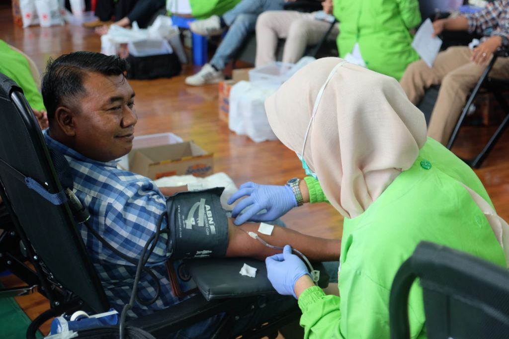 Pelindo Regional 3 Gelar Donor Darah Peringati Bulan K3 Nasional