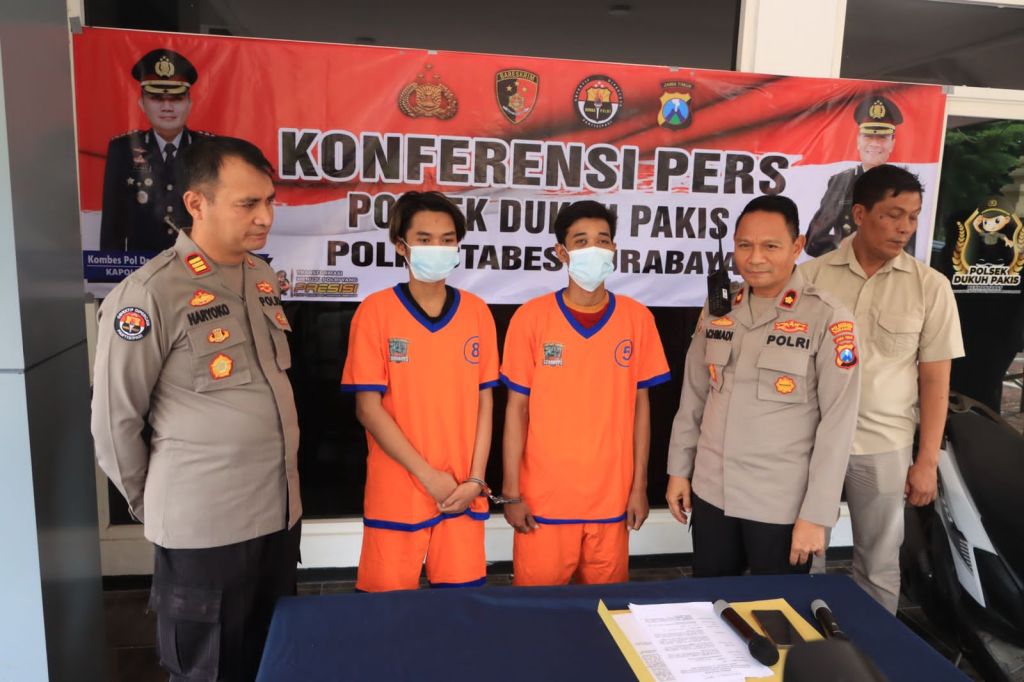 Sok Jagoan di Jalan Raya, Dua Pemuda di Surabaya Masuk Penjara