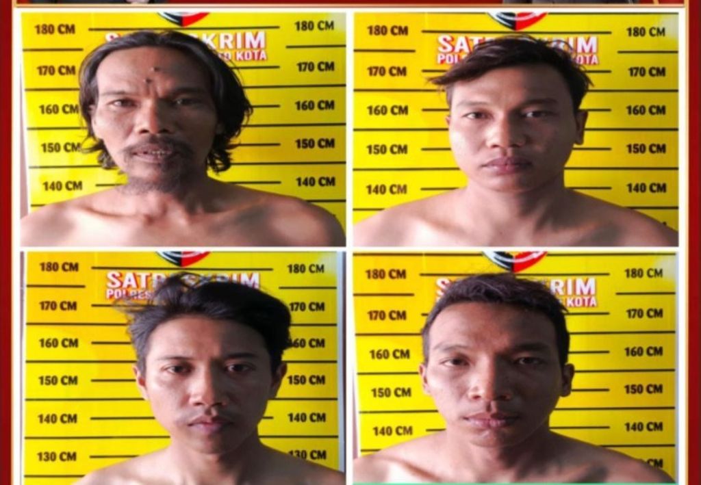 Empat Pria Sidoarjo Kompak Makan Besi Perusahaan Milik PT Hidup Karya Abadi