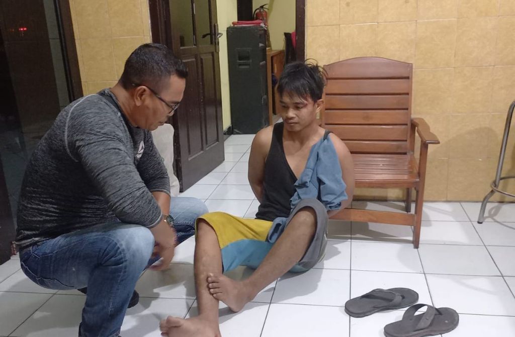 Pencuri Penambat Rel KA di Beji Pasuruan Tertangkap
