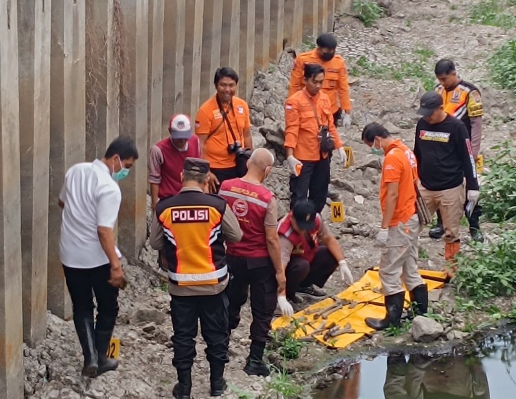 Sederet Fakta Penemuan 2 Kerangka Manusia di Surabaya