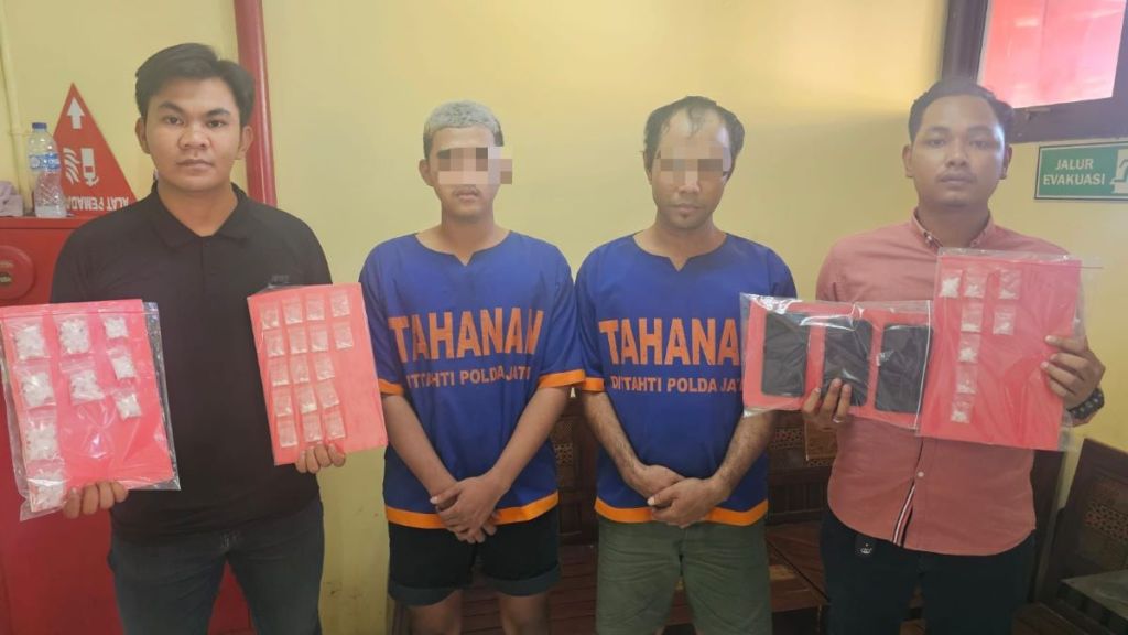 Polisi Surabaya Tangkap Jambret HP di Kamar Kos Pacar Pengedar Sabu