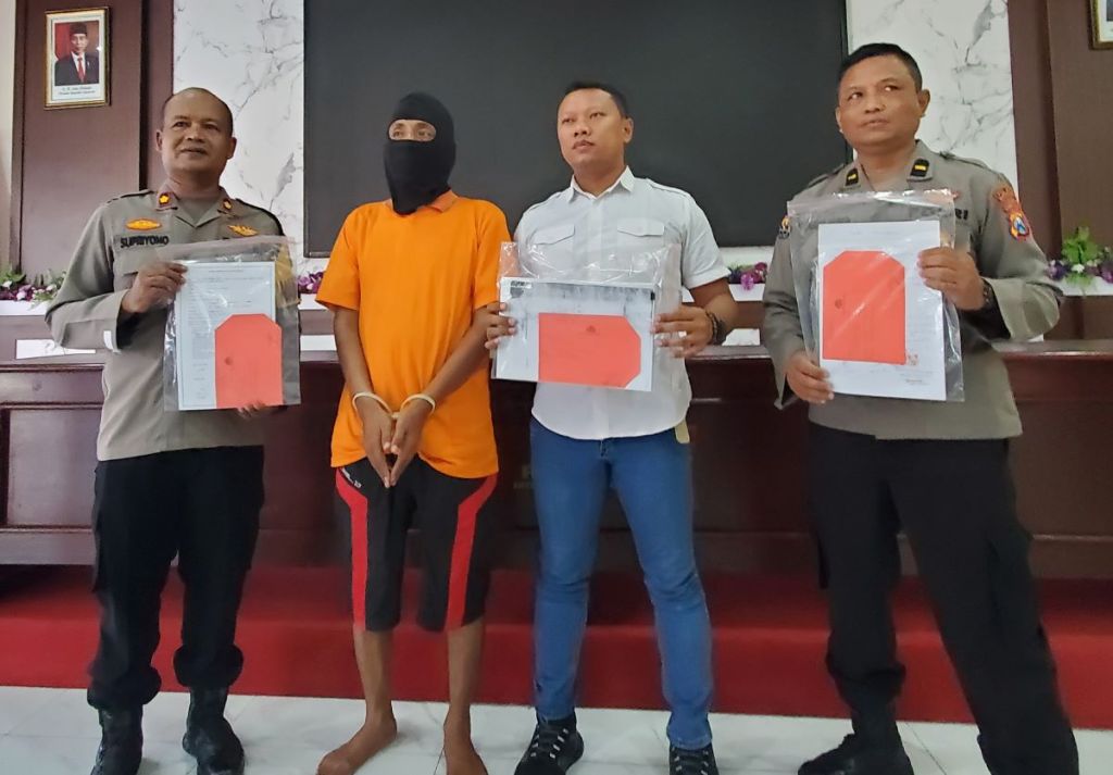 Oknum Kades di Jombang Tidur Dalam Sel Tahanan Polres Mojokerto Kota