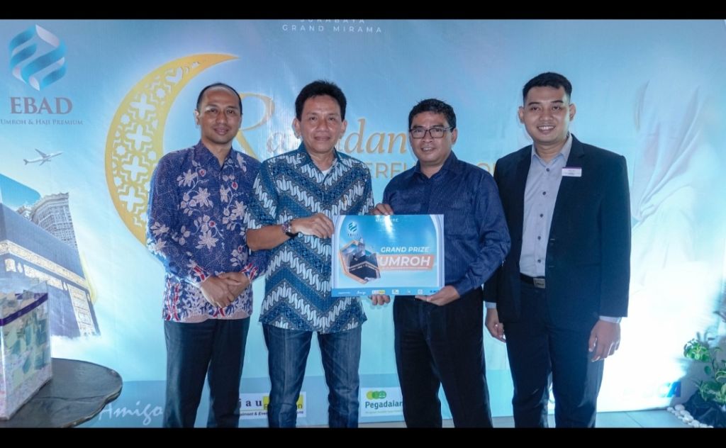 Ebad Wisata dan Mercure Surabaya Grand Mirama Gelar Pengundian Umrah