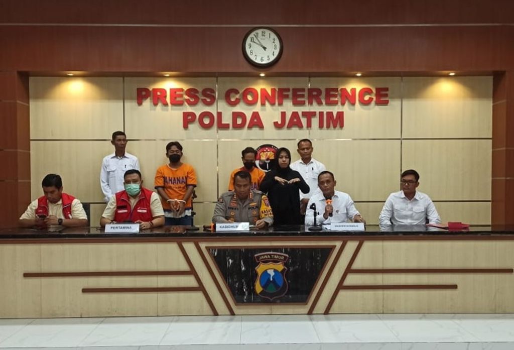 Polda Jatim Bongkar Sindikat Penyelewengan BBM Solar Bersubsidi