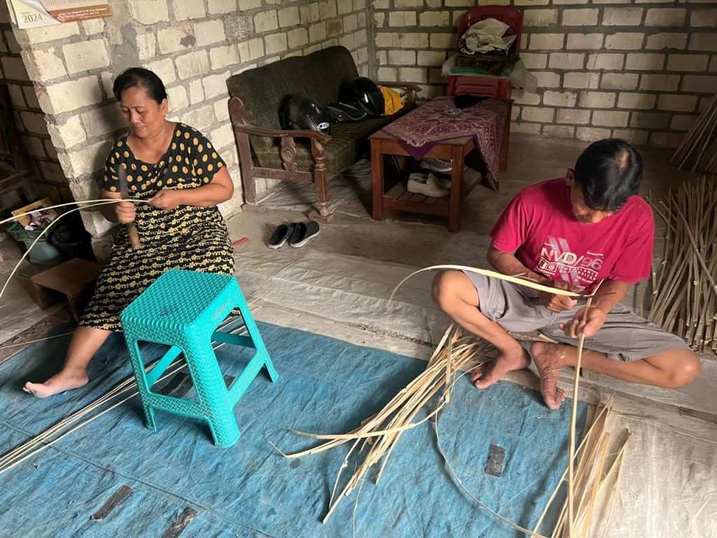 Kampung Perajin Bambu di Mojokerto Tetap Eksis Mempertahankan Warisan Leluhur