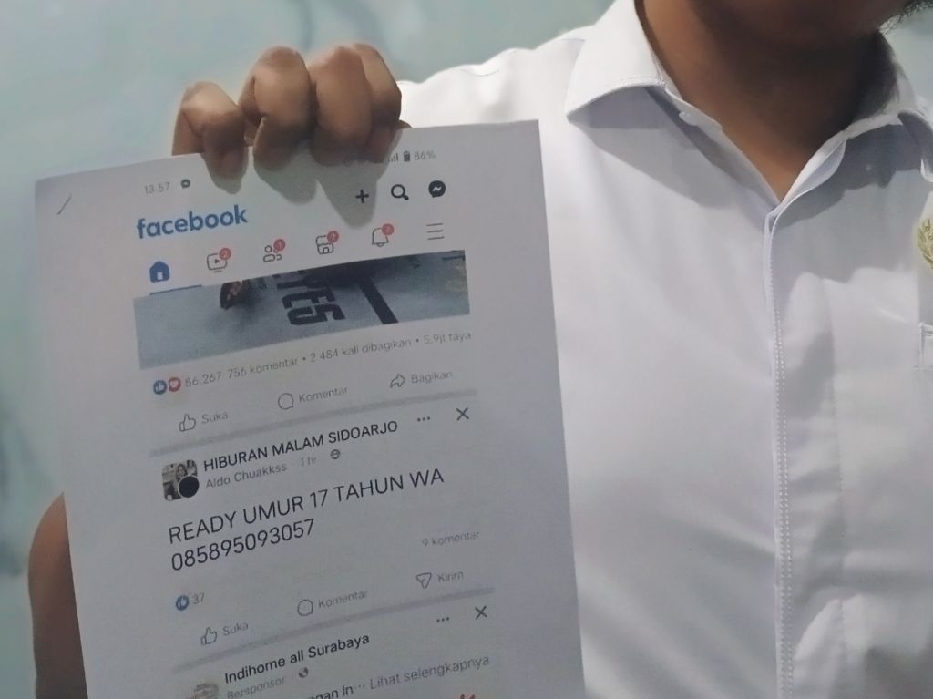 Terbongkar Alasan Remaja di Surabaya Dagangkan 2 Siswi SMA Melalui Medsos