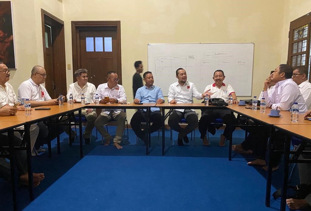 Mengintip Pertemuan Projo dan TKD Jatim Prabowo-Gibran