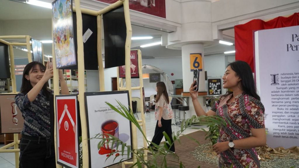 Sambut Sumpah Pemuda, Perpustakaan PCU Ajak Mahasiswa Pamer Karya Kreatif