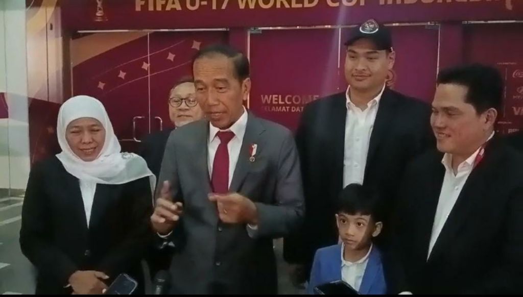 Timnas Indonesia U-17 Vs Ekuador Berakhir Imbang, Presiden Jokowi Merasa Senang