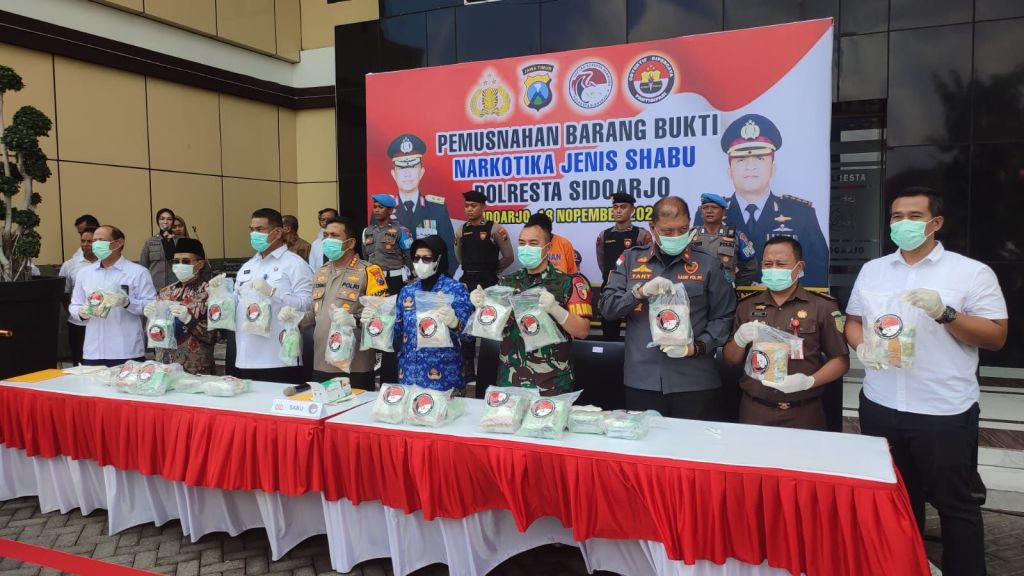Berawal Pasutri Sidoarjo Tertangkap, Sabu 30 Kilogram Gagal Beredar di Jatim