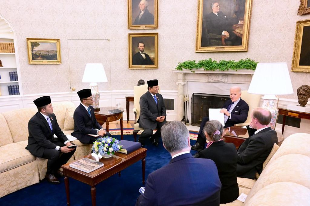 Situasi Global Dibahas dalam Pertemuan Prabowo dan Joe Biden di Gedung Putih