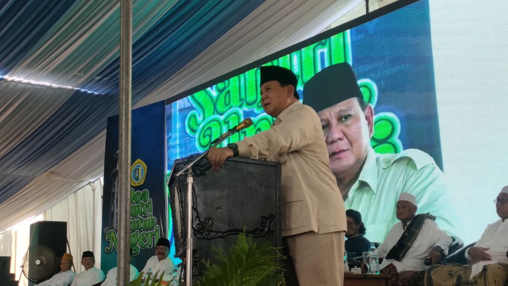 Prabowo Sampaikan 3 Poin saat Silaturahmi ke Ponpes Hasan Genggong Probolinggo