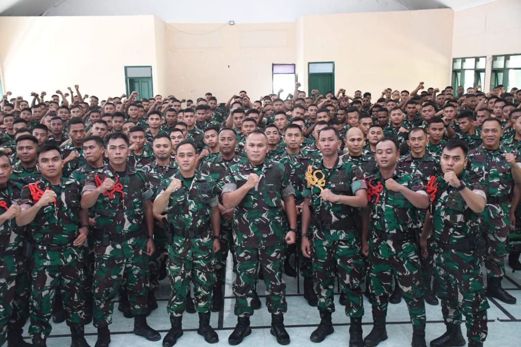 Prajurit Yonif 511/DY Jangan Cengeng dan Pengecut