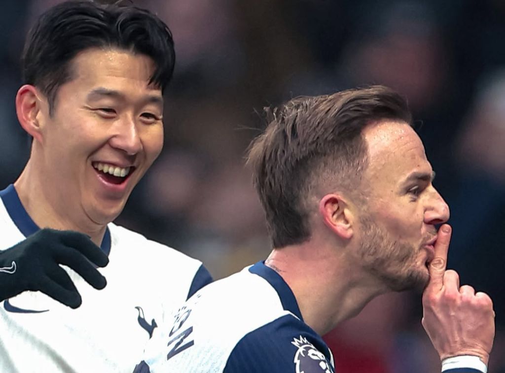 Hasil Premier League: Tottenham Hotspur vs Manchester United 1-0