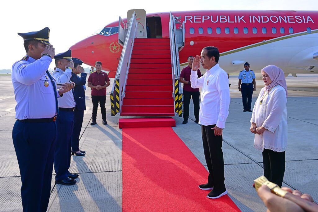 Jelang Purna Tugas, Presiden Jokowi Resmikan Sejumlah Infrastruktur Pendukung di IKN