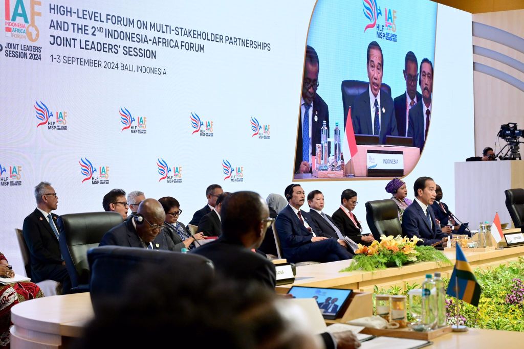 Forum Tingkat Tinggi Kemitraan Multipihak dan IAF Ke-2 di Bali Resmi Dibuka