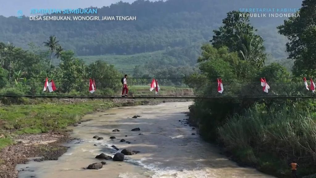 Pemerintah Targetkan 5.000 Jembatan Gantung, Perkuat Akses hingga Pelosok Negeri
