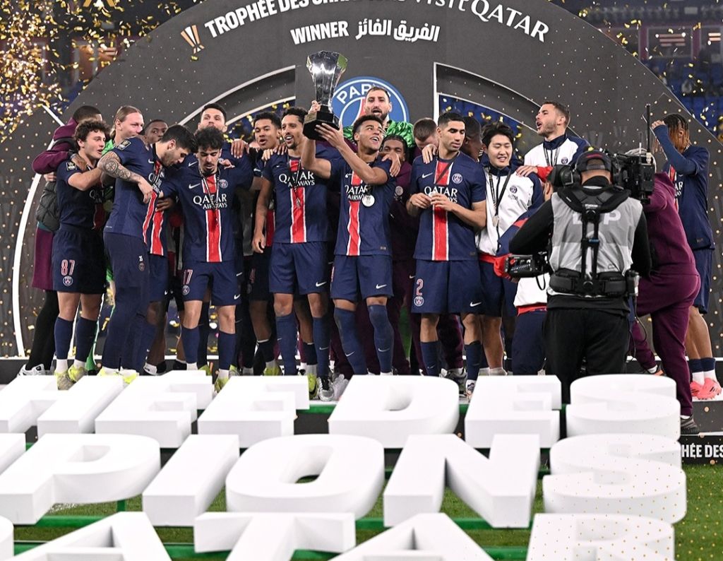 Gol Tunggal Ousmane Dembele Bawa PSG Juara Piala Super Perancis
