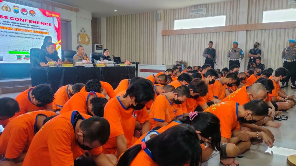 3 Bulan Polrestabes Surabaya Tangkap 323 Tersangka Kasus Narkoba