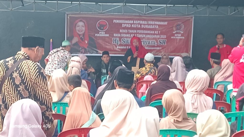 Warga Balas Klumprik Surabaya Ajukan Pembangunan Box Culvert ke Anggota DPRD