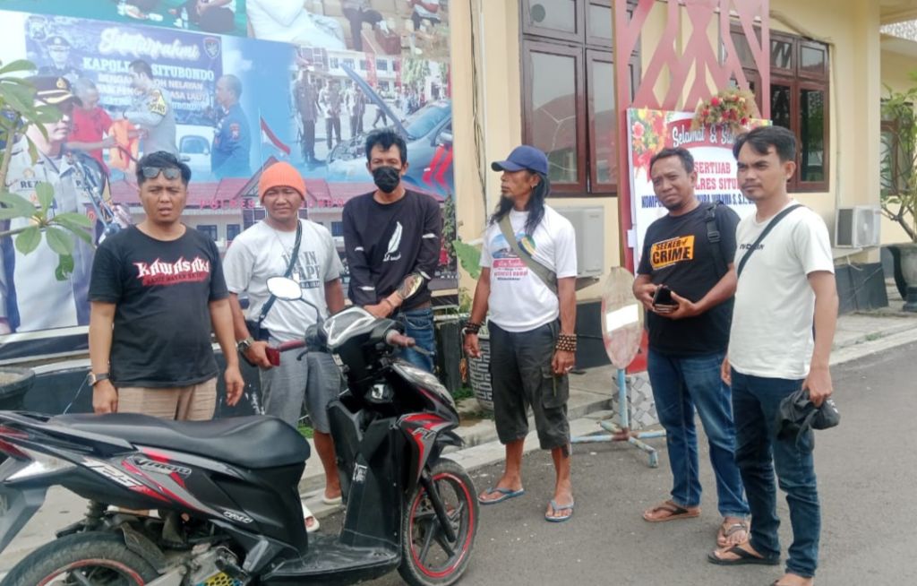 Residivis Kasus Narkoba Curi Motor di Situbondo