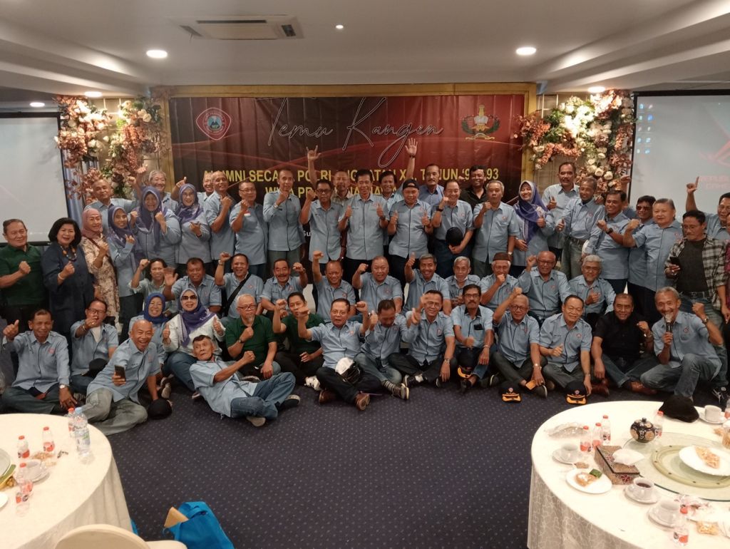 Harmoni di Reuni Alumni Secapa Polri Angkatan XX: Kebersamaan, Saling Berbagi