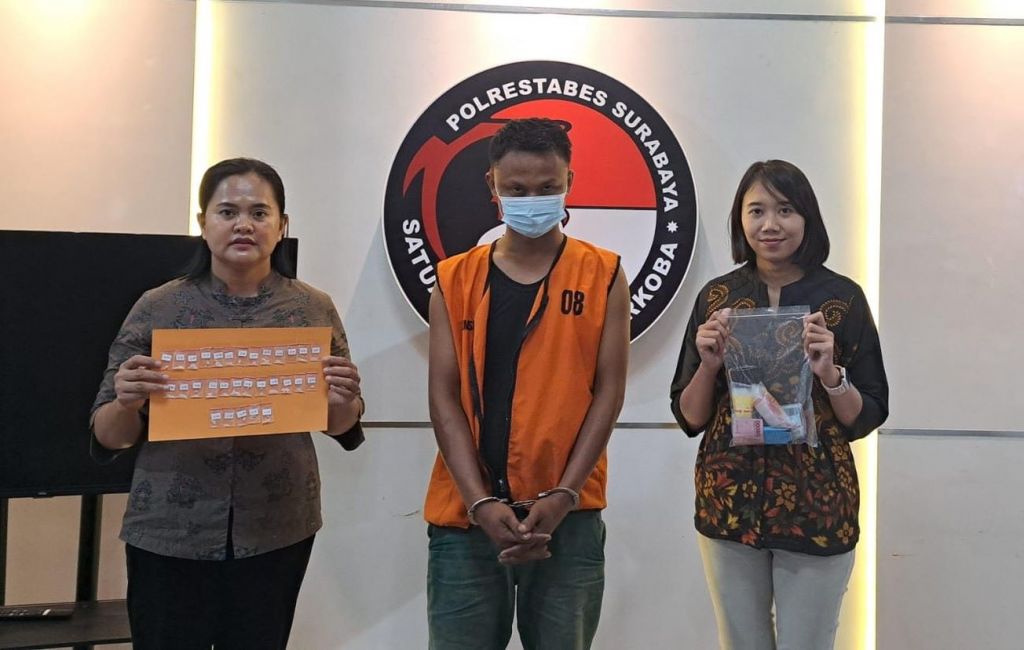 Usai Ambil Paketan, Bandar Sabu Bubutan Surabaya Tidak Bisa Pulang