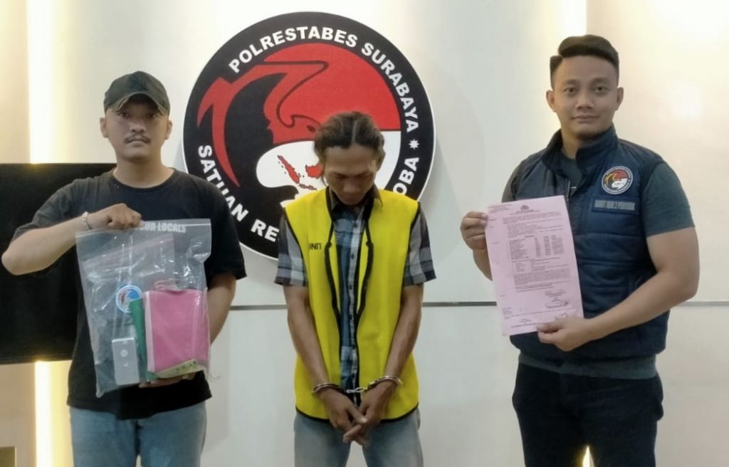 Pengedar Sabu Surabaya Digerebek saat Tidur Lelap