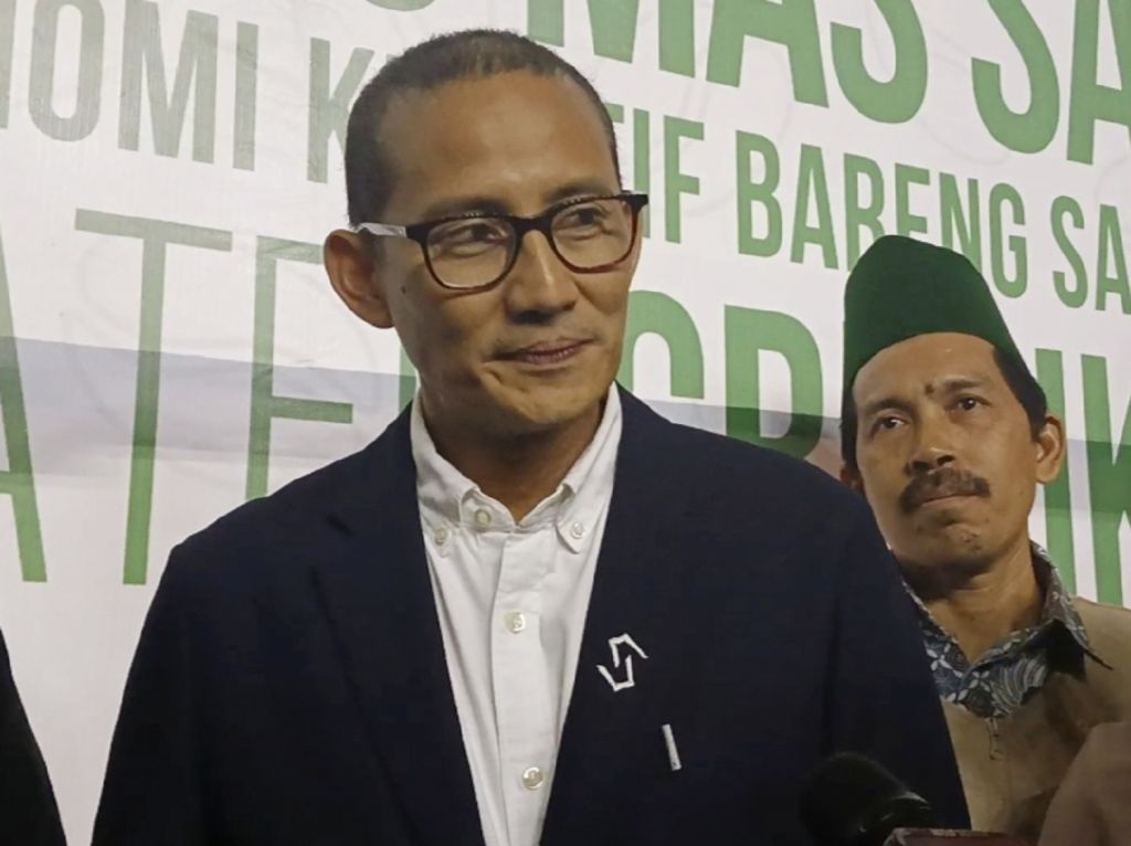 Masuk Bursa Cawapres Ganjar, Sandiaga Uno Mengaku Belum Ada Pembahasan dari PDIP