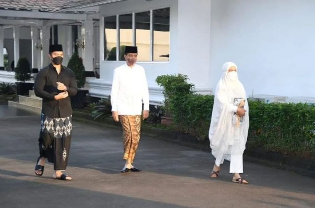 Pagi Ini Presiden Jokowi Salat Idulfitri di Halaman Istana Yogyakarta
