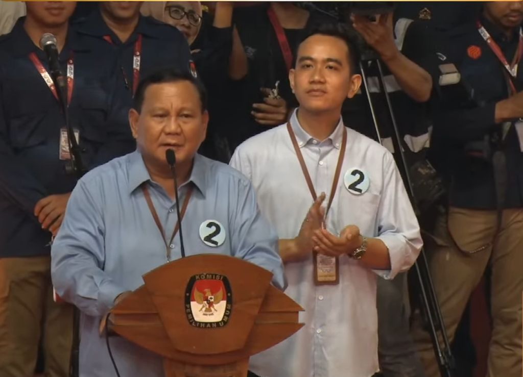 Capres Nomor 2 Prabowo Sependapat Pidato Cawapres No 1 Cak Imin