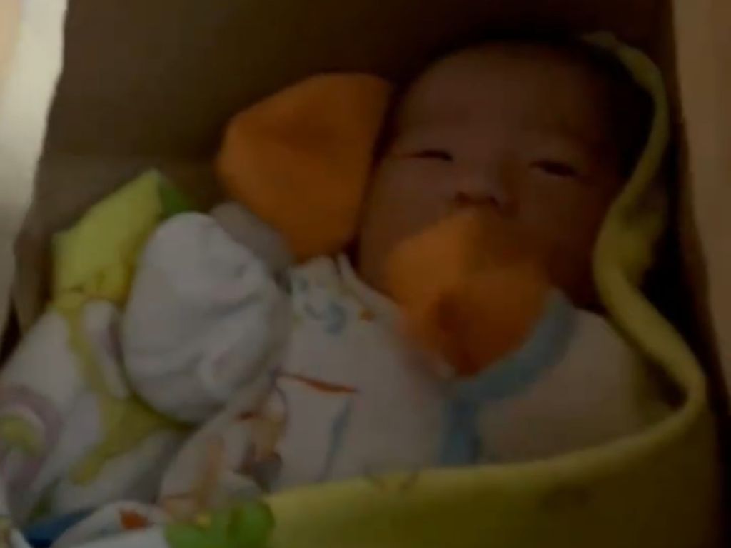 Viral, Bayi Laki-laki Dalam Kardus Ditemukan di Teras Rumah Warga Mojokerto