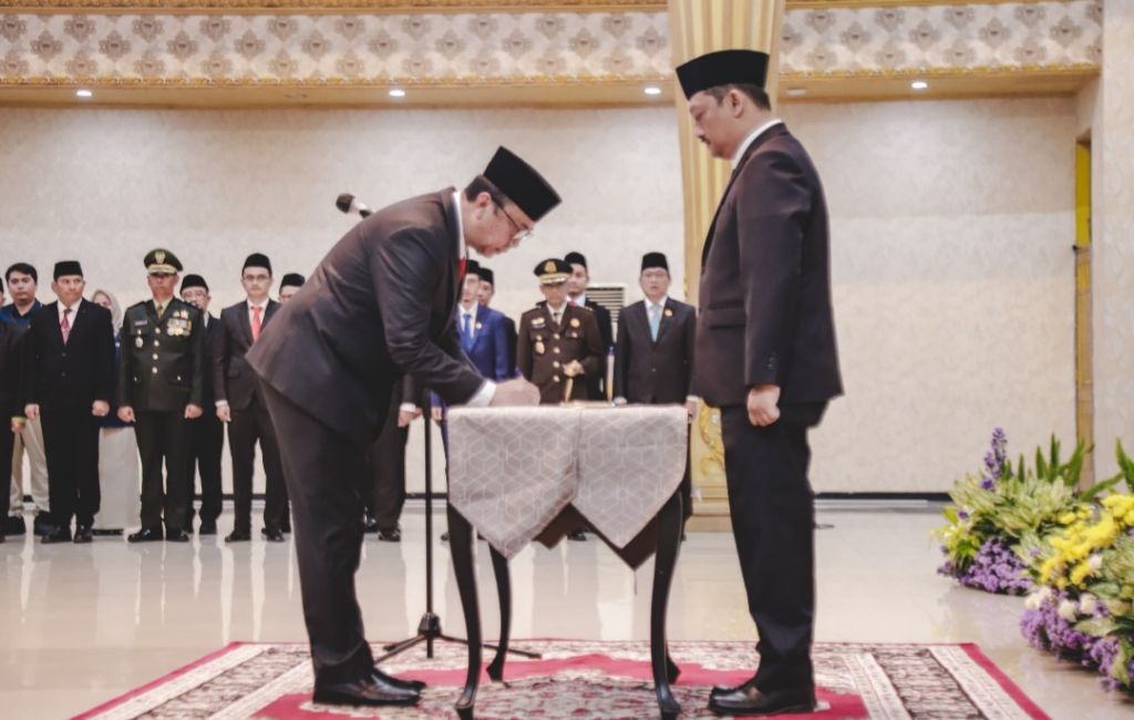 Lantik Pj Sekda Upaya Percepat APBD 2025, Ini Kata Pjs Bupati Jember