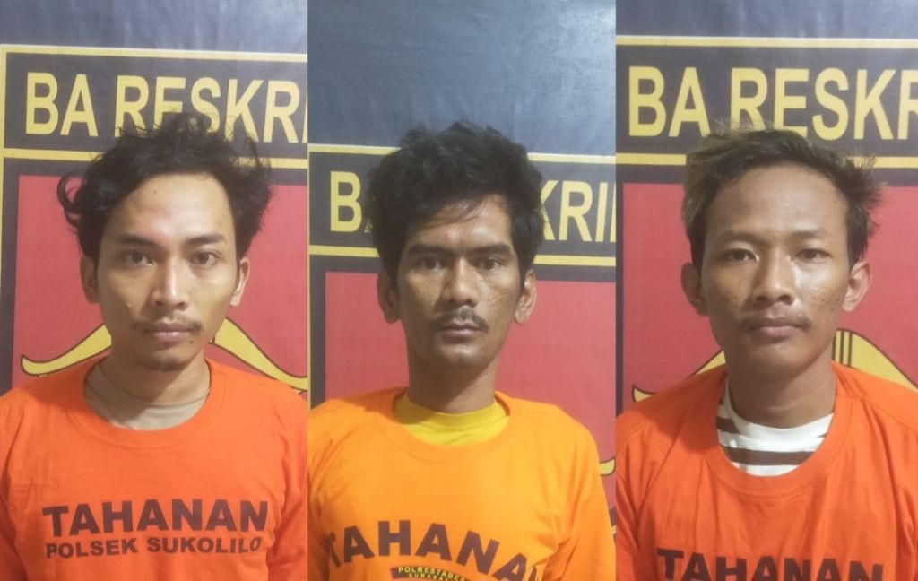 Tiga Komplotan Curanmor Surabaya Dibekuk, Satu Residivis