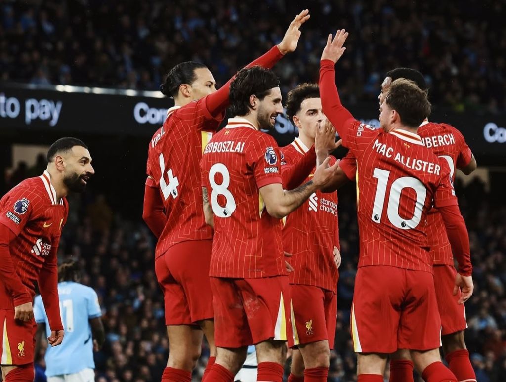 Hasil Premier League, Manchester City Dibungkam Liverpool 0-2