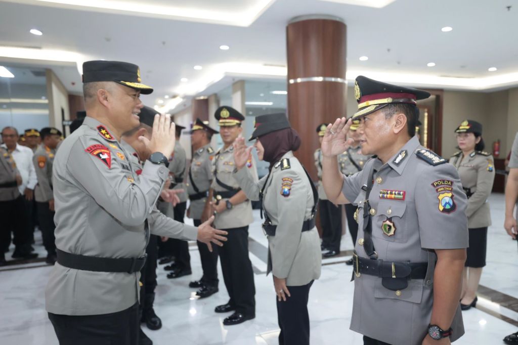 PJU dan Kapolres Baru Jajaran Polda Jatim Resmi Dilantik, Berikut Daftarnya