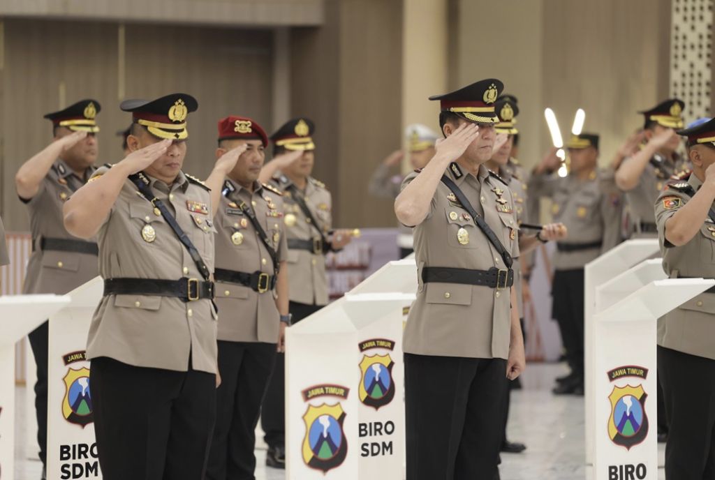 Sejumlah Kapolres di Jajaran Polda Jatim Resmi Berganti, Berikut Daftarnya