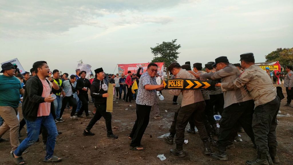 Polres Probolinggo Simulasi Pengamanan Pemilu 2024