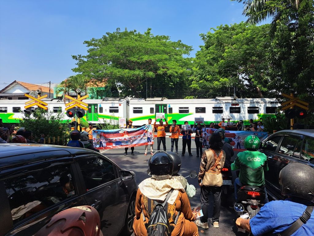 11 Kecelakaan Terjadi di Perlintasan Kereta Api Surabaya Mulai Januari-September 2024
