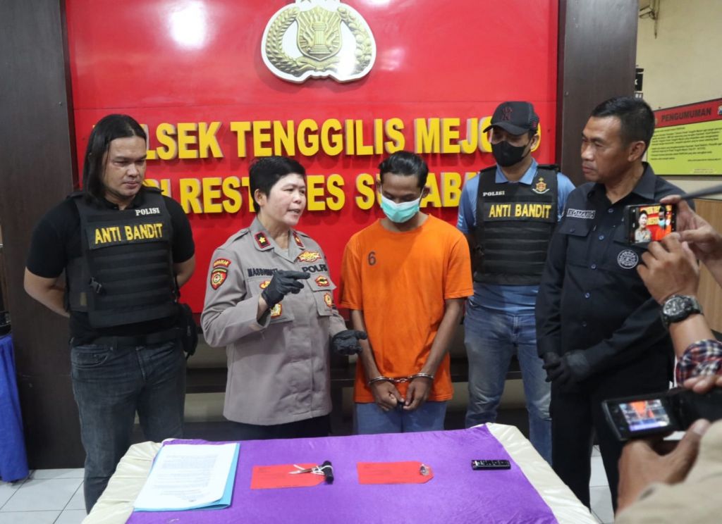 Buron Curanmor Trail Pegawai Kominfo Surabaya Tertangkap
