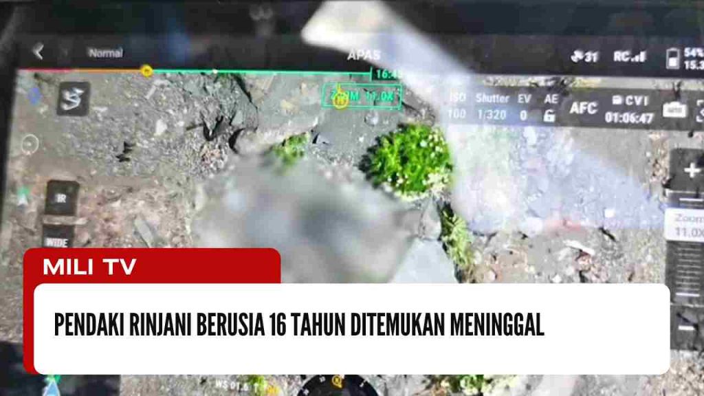8 Hari Hilang, Pendaki Rinjani berusia 16 Tahun Ditemukan Meninggal