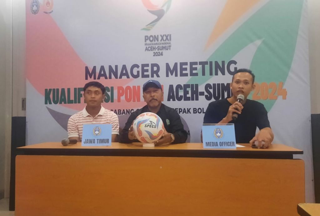 Tim Sepak Bola Jatim Bertekad Raih Tiket PON XXI 2024 Aceh-Sumut