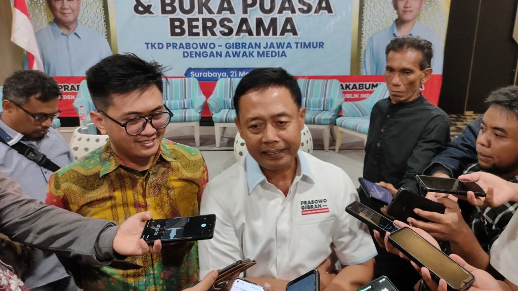 Prabowo-Gibran Menang, TKD Jatim Siap Jadi Mesin Pemenangan Khofifah