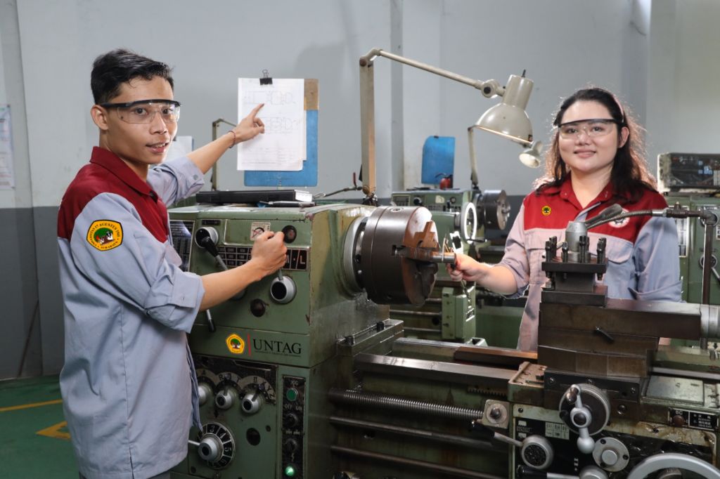 Untag Surabaya Buka Prodi Teknologi Rekayasa Manufaktur: 70% Praktik, 30% Teori
